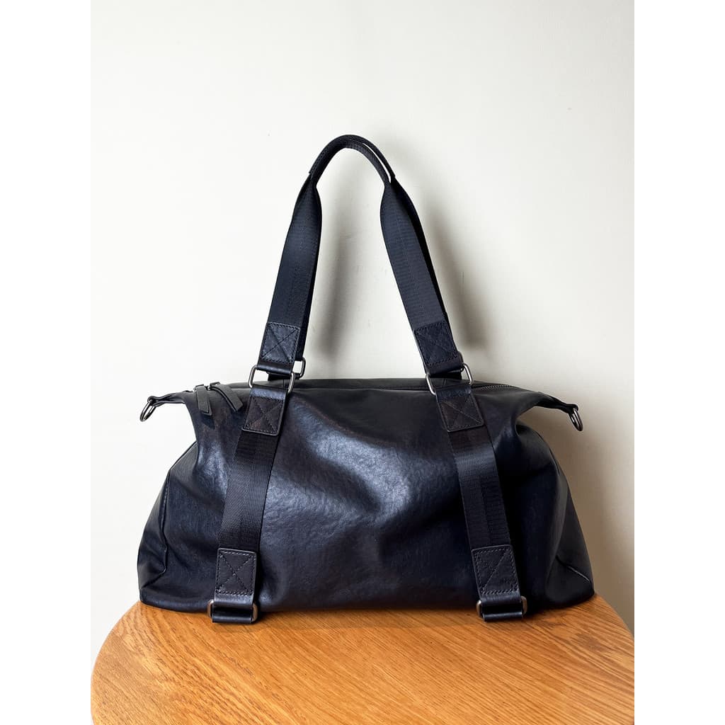 Bolsa masculina de couro curtido vegetal, grande capacidade, bolsa de ombro, couro genuíno, bolsa grande, primeira camad