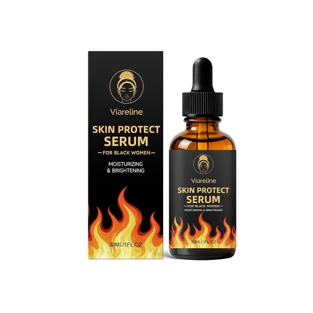 Sérum Protetor de Pele para Mulheres, Hidratante e Iluminador, 1 Fl Oz, com Glicerina e Óleo de Semente de Rícino