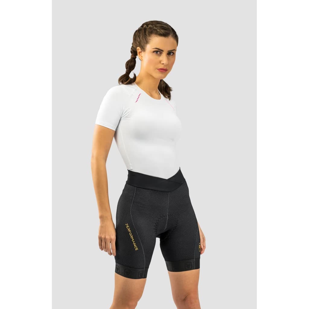 Bermuda Free Force Performance 2025 Feminina Preta