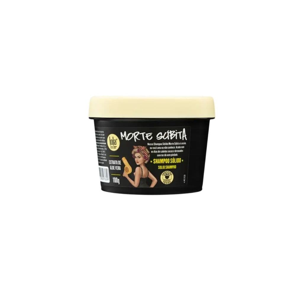 Morte Subita Shampoo Solido 100g - Lola Cosmetics