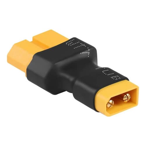 Plug Adaptador Conector Xt30 Macho - Xt60 Fêmea Airsoft Lipo