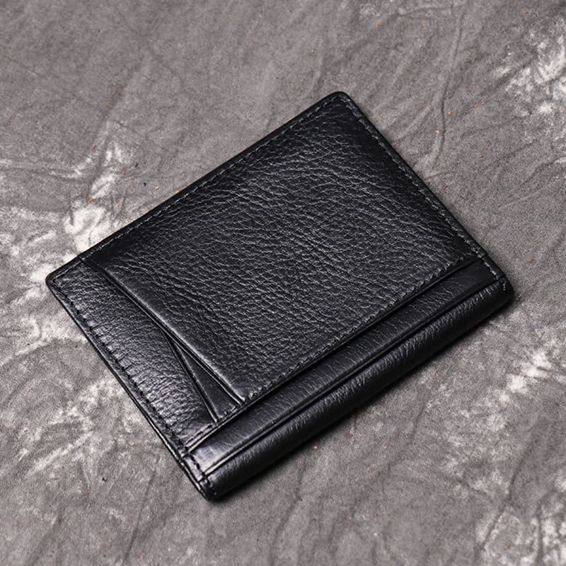 Exportação de comércio exterior primeira camada de couro saco de identificação do motorista novo estilo titular do cartã