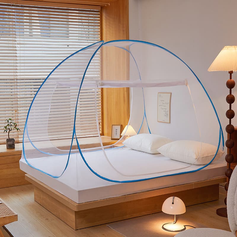 Crianças cama mosquiteiro Yurt bebê jardim de infância fundo completo resistente ao choque bebê costura cama pequena men