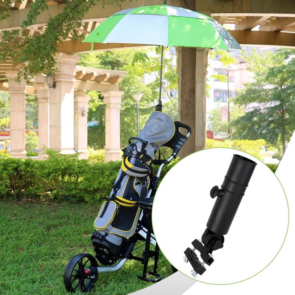 [hellery] Suporte Para Guarda-Chuva Carrinho De Golfe Flexível Universal Bebê Cadeira Externa