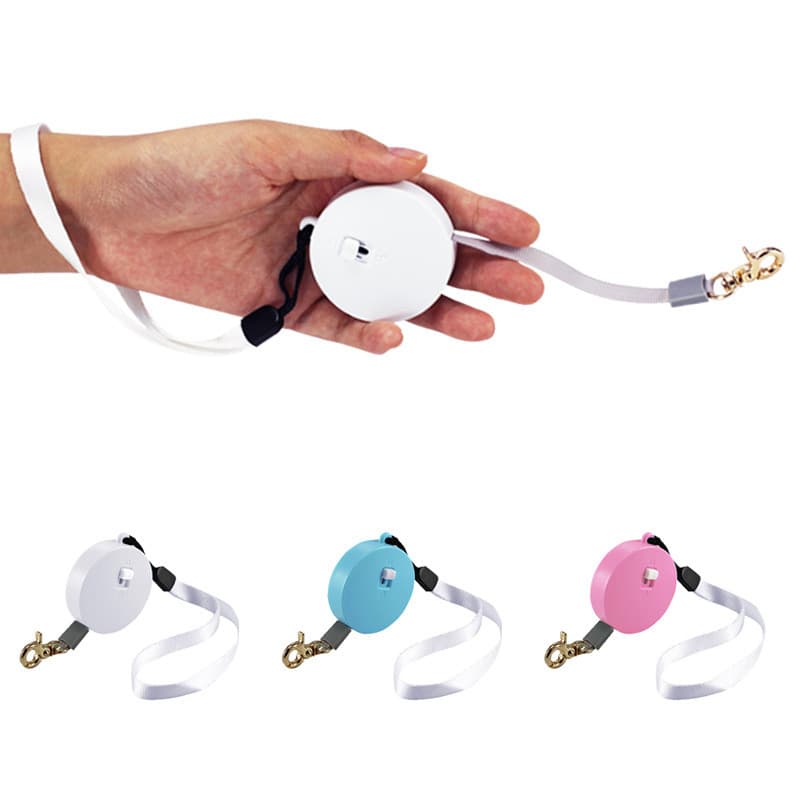 Novo Mini dispositivo de tração retrátil automático portátil corda de tração do cão influenciador gato pequeno cão dedic
