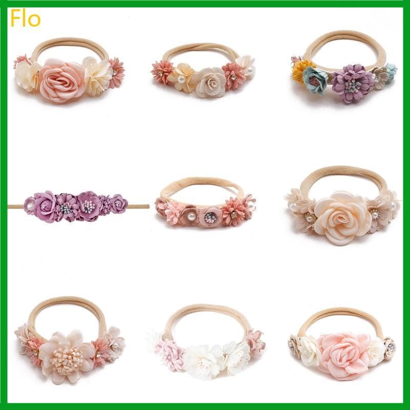 Flo Artificial Bebê Tiara Dias Recém-Nascido Infantil Criança