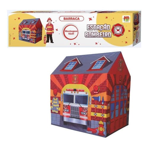 Barraca Infantil  Bombeiro Dm Toys
