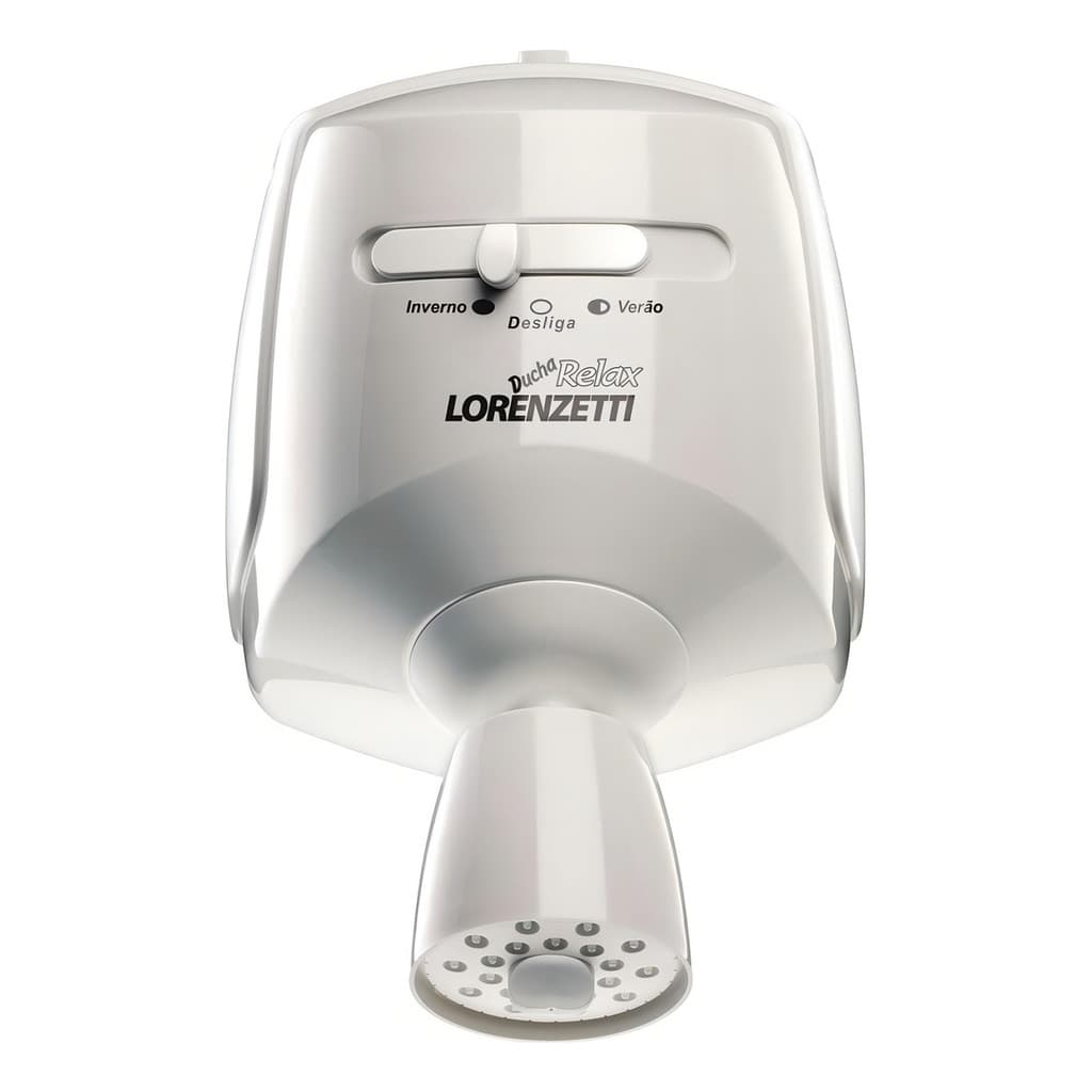 Chuveiro elétrico de parede Lorenzetti Relax Ultra Relax branco  220v 4600W