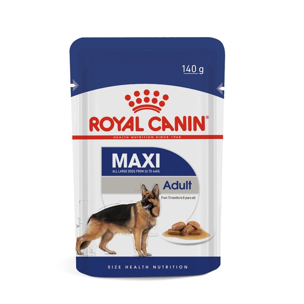 Ração Úmida para cães adulto sachê Royal Canin Maxi - 140g