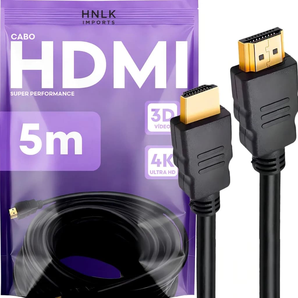 Cabo Hdmi 2m 3m 5m 10m 20m Metros 4k 3d Full Hd Para Tv Monitor Pc 1080p