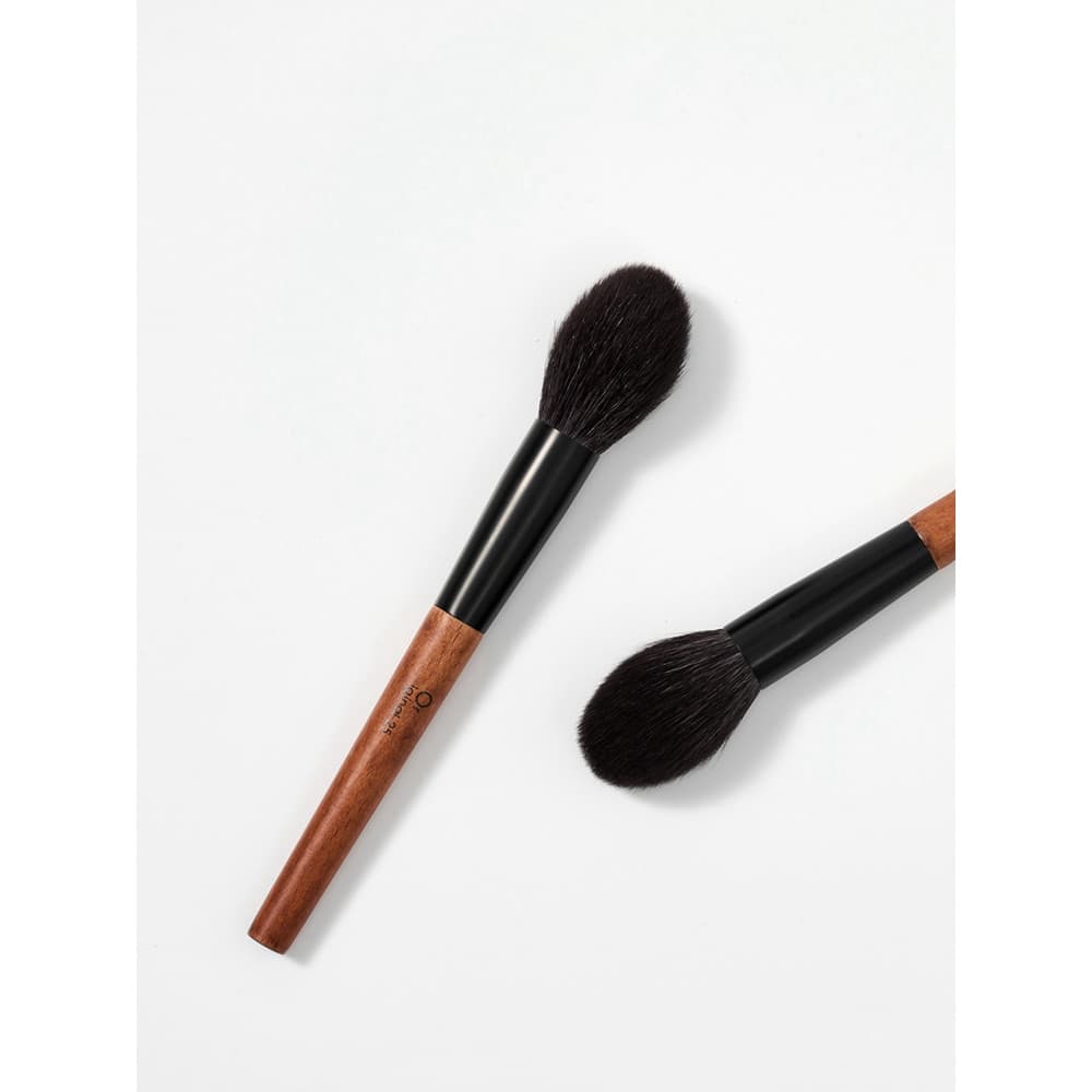 Estrela bolso chama Blush escova de pó solto fofo luz fina pico lã pincel de maquiagem fácil de colorir boa mancha OR25