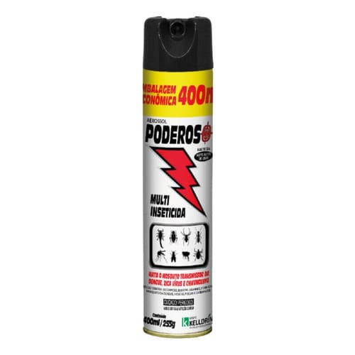 Poderoso Aerosol Multi Inseticida 400ml / 255g Kelldrin multi inseto eficaz doméstico