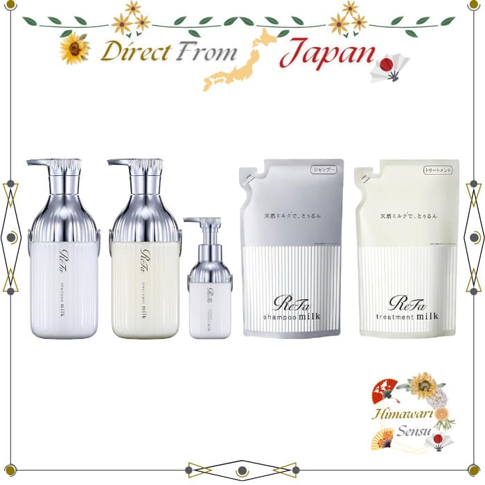 ReFa MILK PROTEIN Shampoo Treatment Outbath White【 Direct from Japan 】