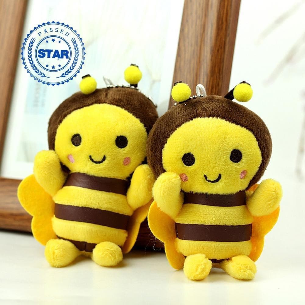 Pequena Boneca De Pelúcia De Abelha Crianças Brinquedo Bichos Amarelo Sono Bonito Presente Infantil Insecto N7q3
