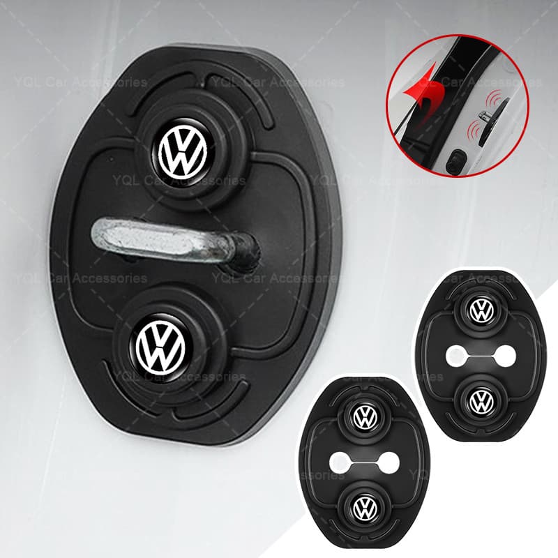 Fivela De Porta De Carro , Absorve Choque , Amortecedor Escudo Para VW GOLF POLO PASSAT TIGUAN TOURAN TOUAREG JETTA