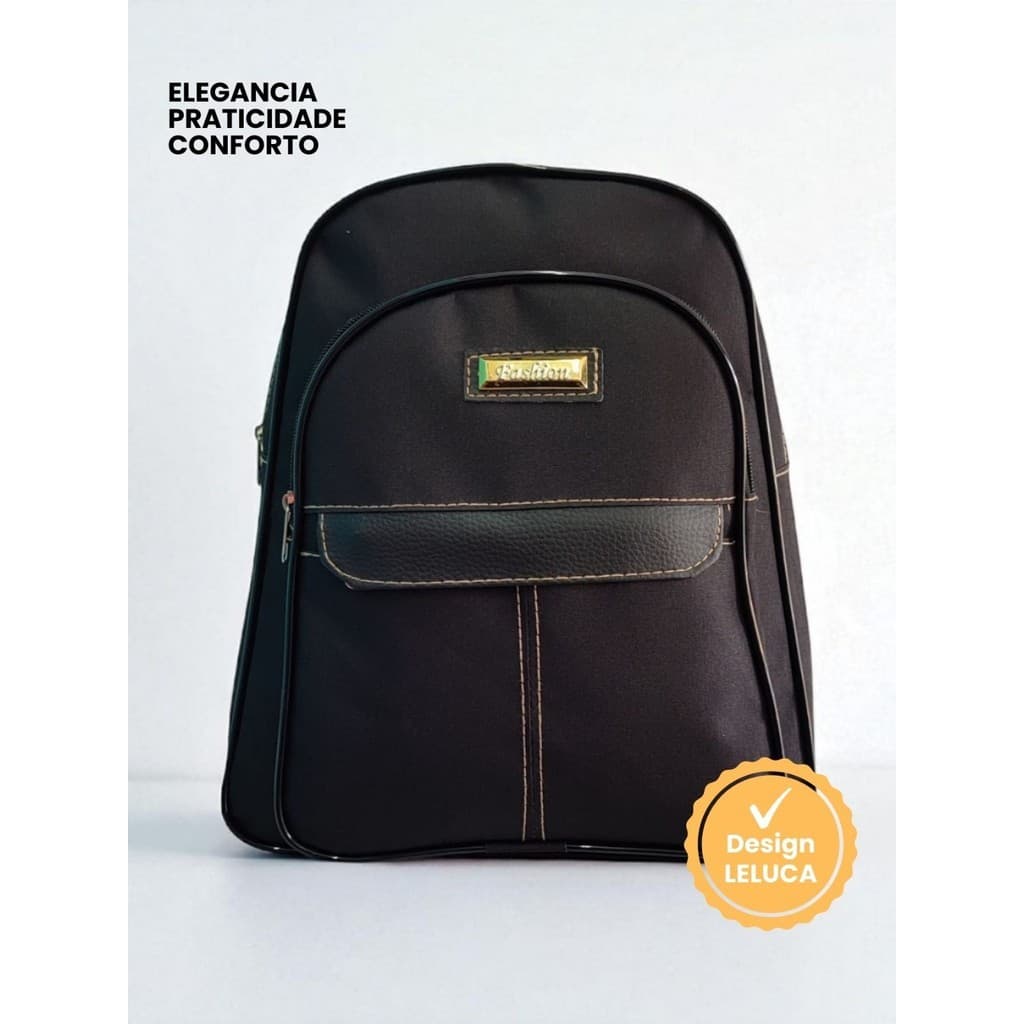 Mochila Feminina Bolsa de Costa Para Trabalho Faculdade Passeio