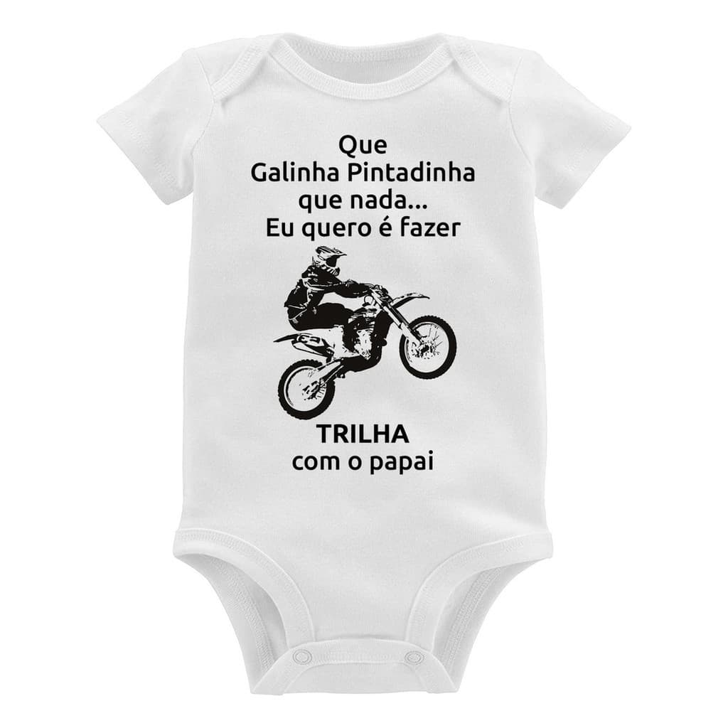 Body Bebê Trilha Com O Papai