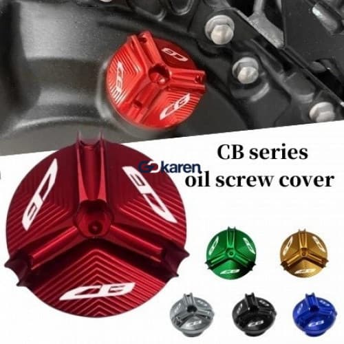 Para Honda CB 1000R Cb1000rrr CB650R 650R 300F CB500F CB500X CB600F CB650F 900F CB1100 HORNET Tampa Do Óleo Motor Parafu