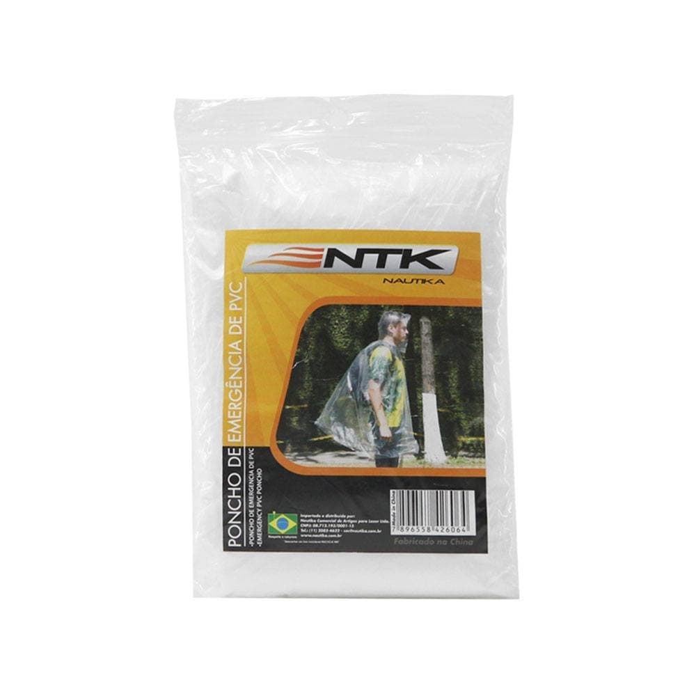 Poncho de Emergência de PVC NTK