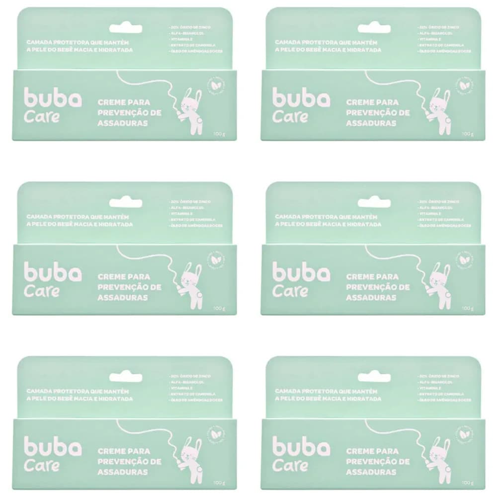 KIT 6UN POMADA 100G - BUBA