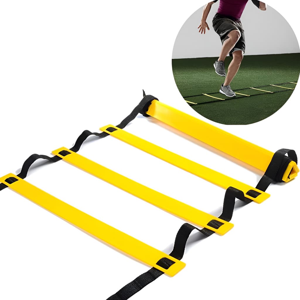 Escada De Agilidade Ajustável Para Treino Funcional