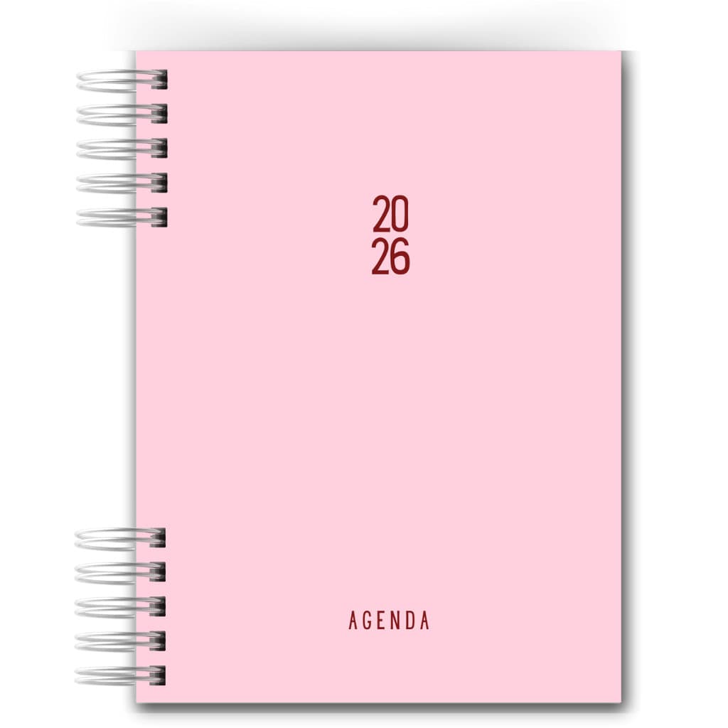 Linda Agenda 2026 Capa Dura Soft  2 Dias por Página