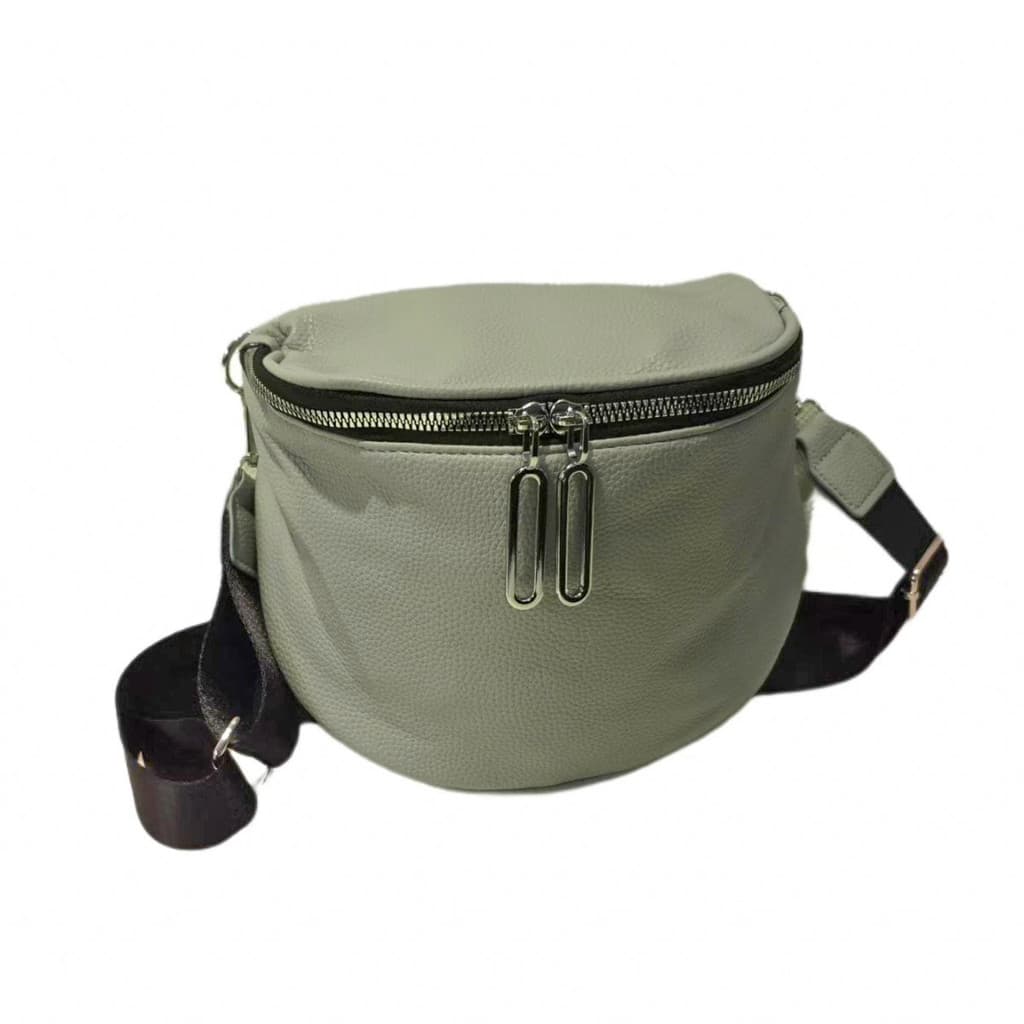 Bolsa Transversal Pochete Alça Ajustável Casual Verde Claro