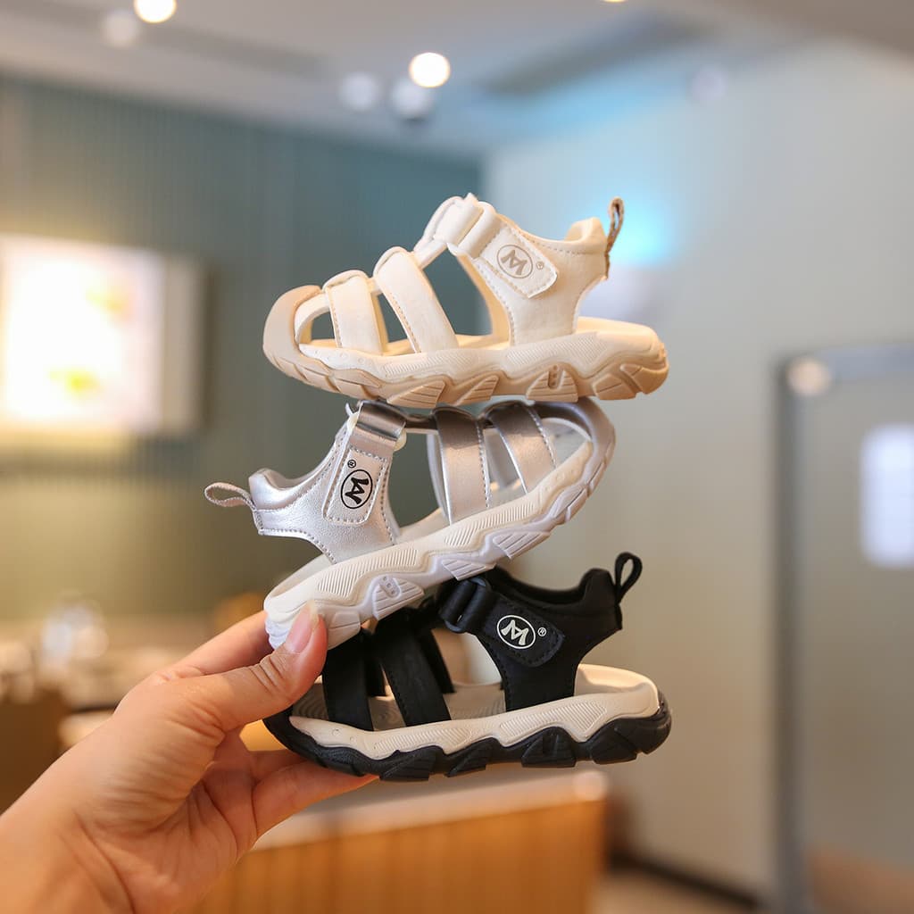 Sandálias do bebê menina de sola macia sapatos da criança do bebê verão novo estilo bebê menino sapatos Anti-deslizament