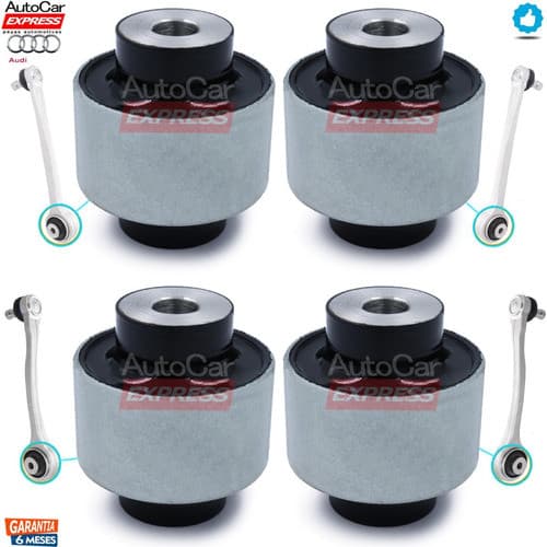 Kit 4 Buchas Braços Superiores Audi A4 A5 A6 A7 A8 2015/...
