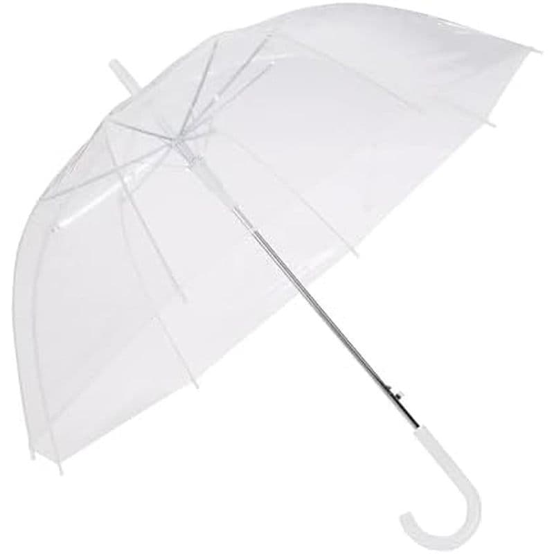 Guarda-Chuva Transparente Básico Para , Redondo De Bolha Casamento , Com Ampla Cobertura (Diâmetro Do Dossel De 35 ") ,