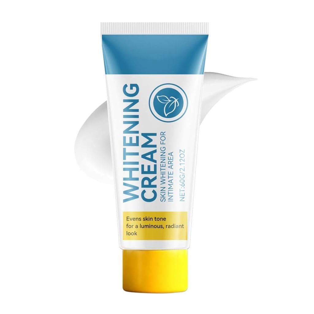 Um poderoso creme clareador contendo vitamina C, desenvolvido para a pele em áreas íntimas, combate manchas escuras e é