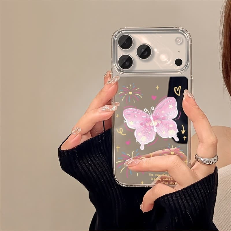 Capinha Samsung A56 Espelhada Feminina Luxo Anti Impacto TPU Macio S24 Ultra S23 A71 A55 A36 #137