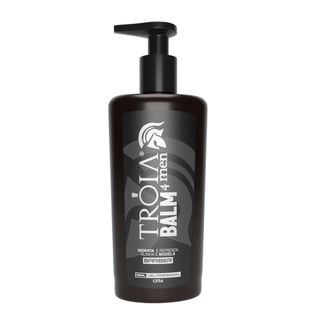 Balm Pós Barba Premium 4Man Troia Hair 130g | Hidratante Multifuncional