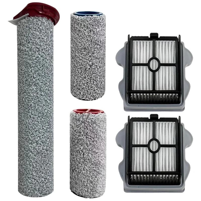 Peças de reposição para aspirador Roborock Dyad Pro/Dyad Pro Combo: escova rotativa e filtros Hepa.
