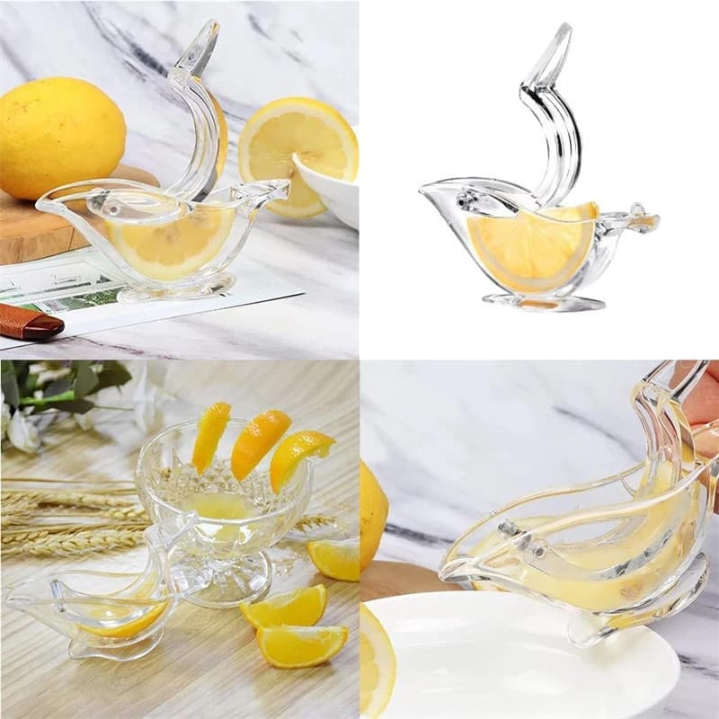 Espremedor De Limão Acrílico Transparente Para Cozinha Espremedor De Frutas Liquidificador Mini Suco Mixer