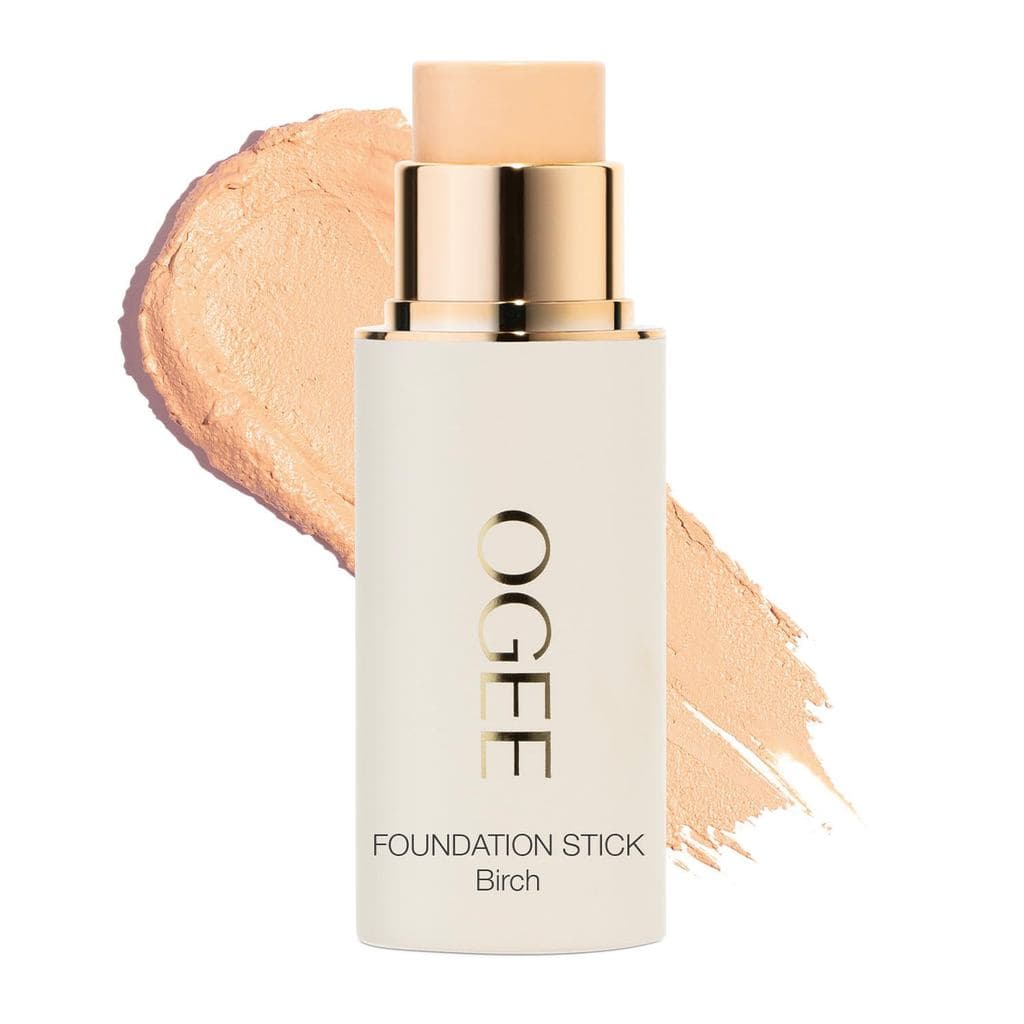 Ogee Sculpted Complexion Foundation Stick (Birch 0.25N - Fair, Neutral Undertones) Full Coverage Foundation Makeup - Ins