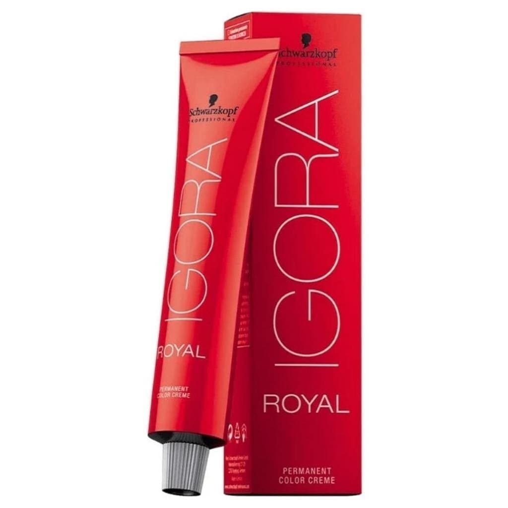 Schwarzkopf Professional Igora Royal Nude Tones Color Creme - 8-46 - Loiro Claro Bege Chocolate SKSH RKBZ