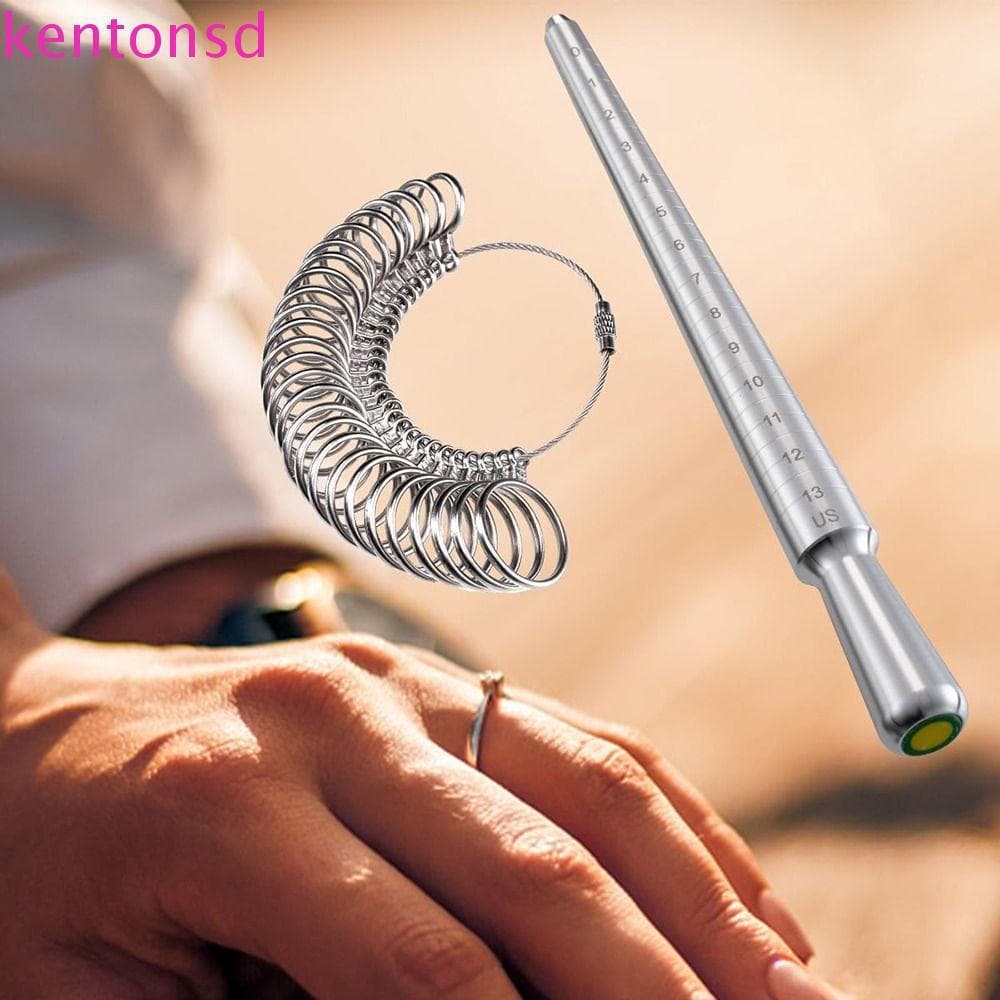 Conjunto De Ferramentas De Medição De Tamanho De Anel KENTONSD , Ferramenta Mandril Durável , Medidor De Metal