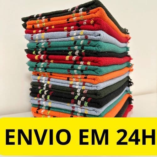 10 Tapetes Coloridos Listrados Banheiro ou Cozinha  Atoalhados Promoção Atacado