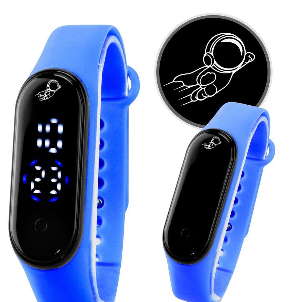 relogio prova dagua bracelete infantil digital ajustavel