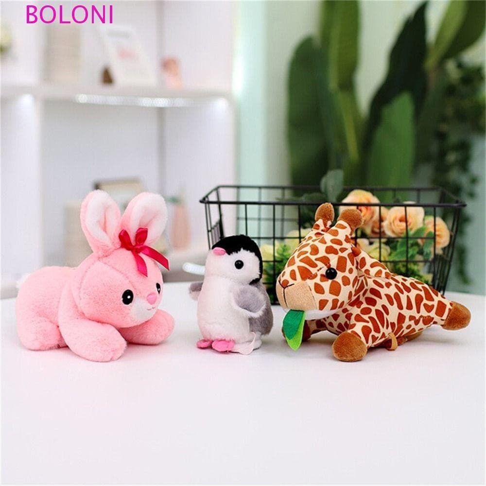 BOLONI Ombro Pelúcia , Panda | Boneca De Com Clipe No , Brinquedo Animal Vívido E Fofo