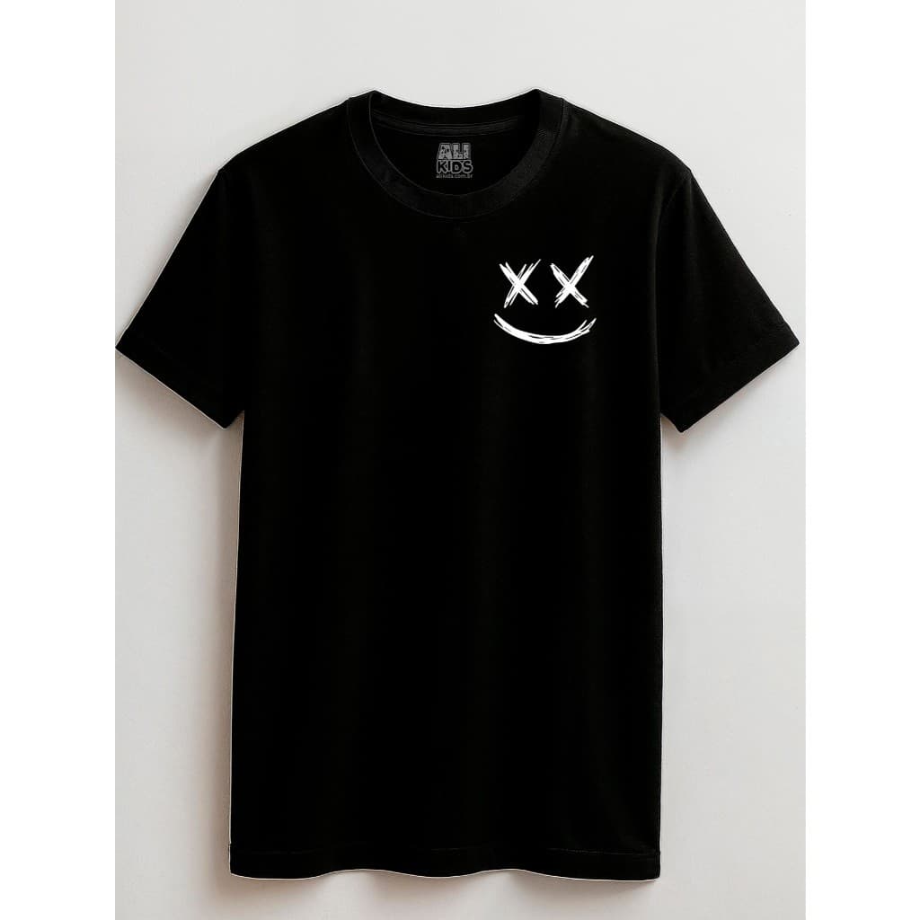 Camisa Eyes X Juvenil e Infantil 100% Algodão 2 ao 16 anos Unissex