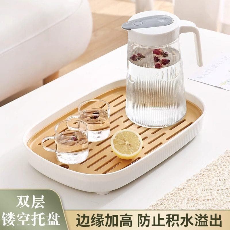 Conjunto de chá japonês bandeja de chá retangular bandeja de xícara de chá casa sala de estar mesa de mesa de du