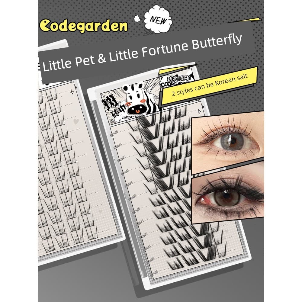 Cílios longos Kit cílios postiços Cílios postiços CODEGARDEN CODEGARDEN CODEGARDEN postiços Trilogia s