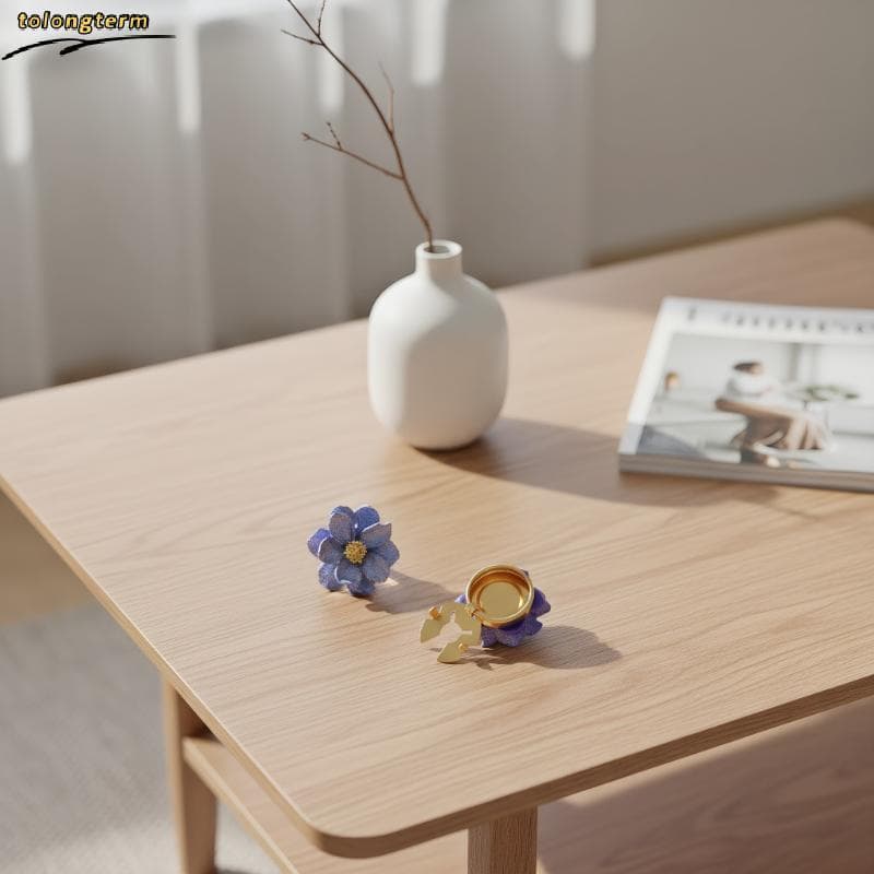 2 Pçs Moda Flor Botão Cobre Abotoaduras Camisa Colar Clipes Decorativos Jóias Acessórios Para Homens