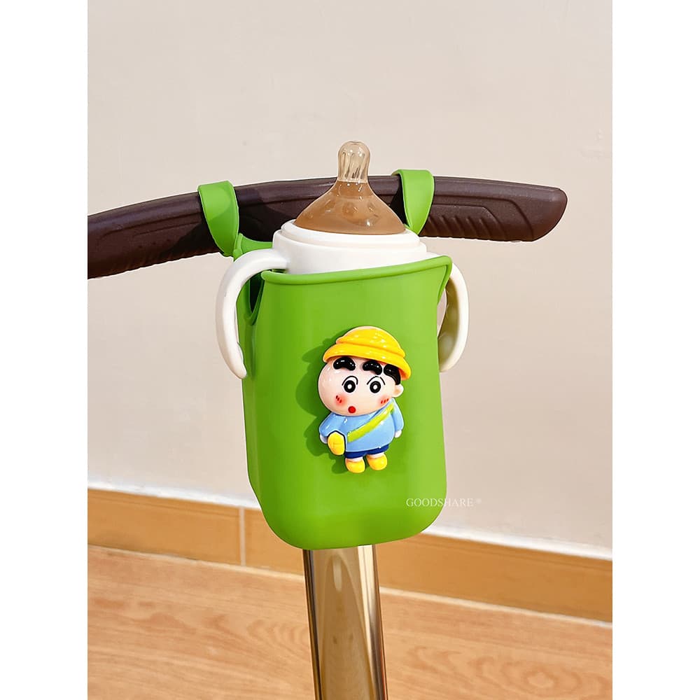 Adequado para Maruya pequeno tigre carrinho de bebê garrafa de água rack de armazenamento bonito dos desenhos animados c