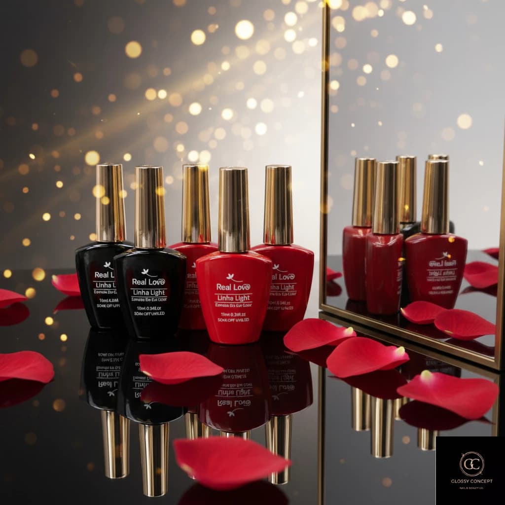 Kit com 4 Esmaltes em Tons de Marrom 10 ml - Real Love