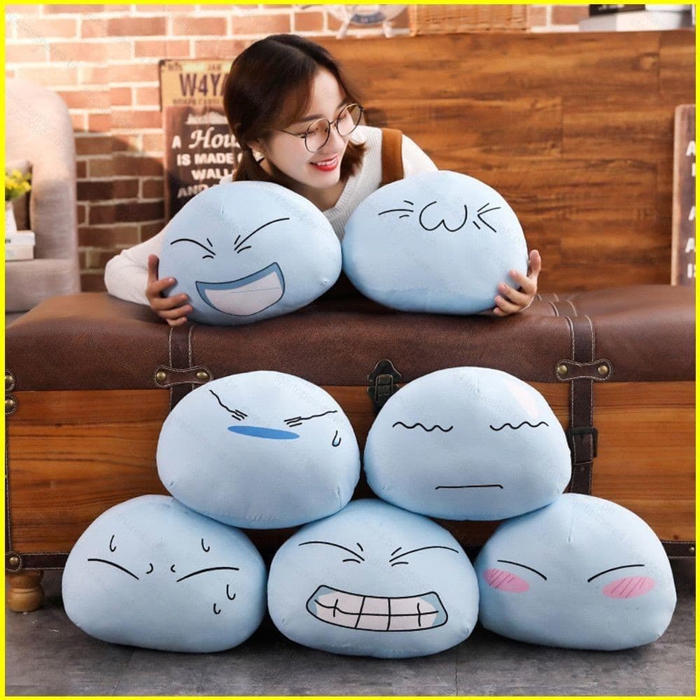 Naquela Época Eu Reencarnei Como Um Slime Bonecas Brinquedo De Pelúcia Rimuru Tempest Travesseiro Anime Almofada