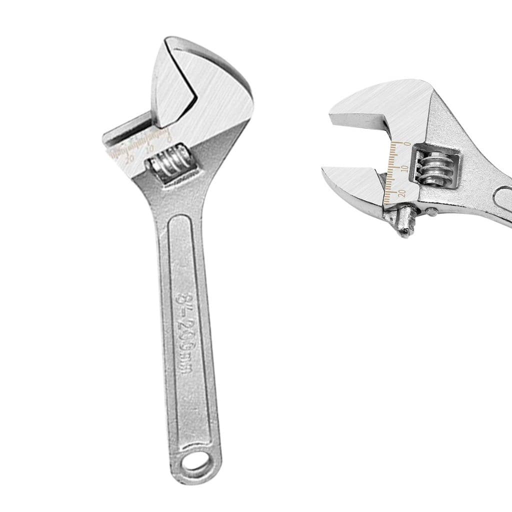 Chave Ajustável Inglesa 8 10 12 Polegadas 200mm Aço Universal