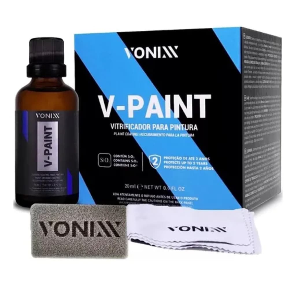 V Paint Vitrificador Para Pintura Automotiva 20ml Vonixx